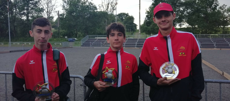 Encouragements aux juniors