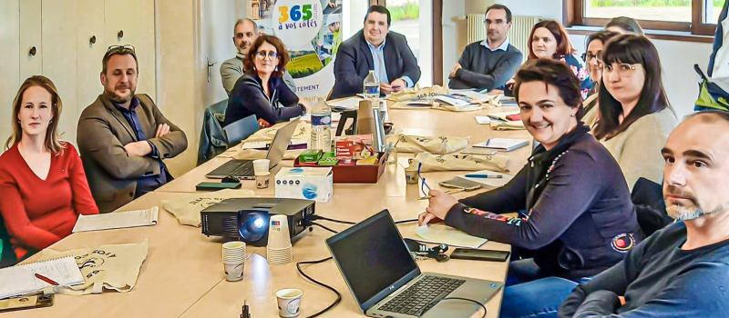 Le Club Ressources humaines du Pays d'Adour et d'Armagnac réuni au Houga au GE 4 Saisons