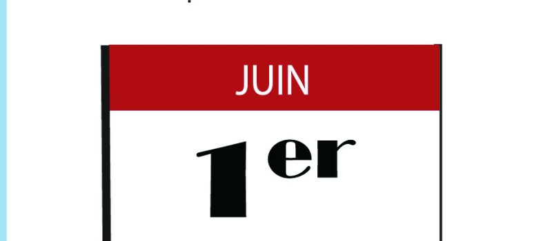 Ce qui change au 1er juin