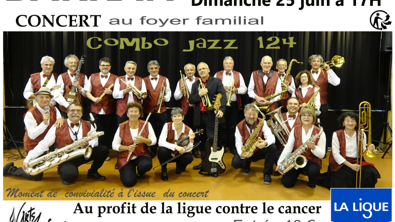 Dimanche 25 juin, concert au profit de la Ligue contre le cancer