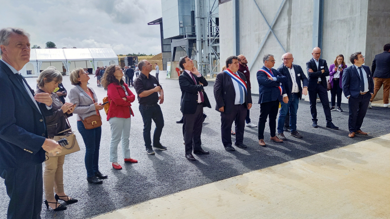 Agribio Union a inauguré un silo de 15 000 tonnes pour stocker des productions bio