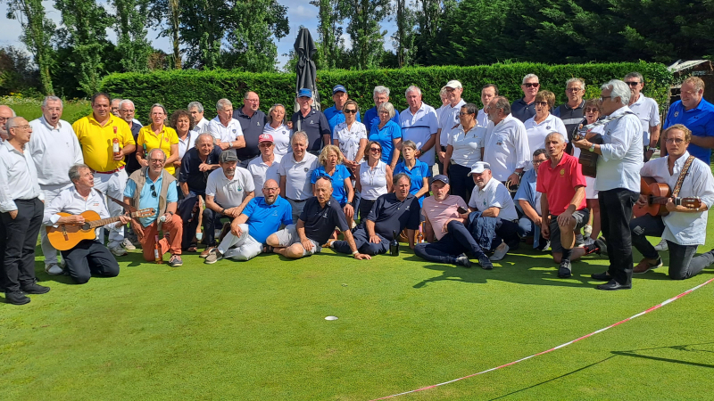 Golf de Guinlet : finale de la rencontre triangulaire Seignosse, Arcangues, Eauze