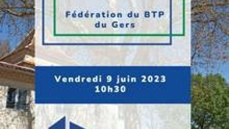 L’assemblée générale de la fédération du BTP du gers se tiendra à Lectoure