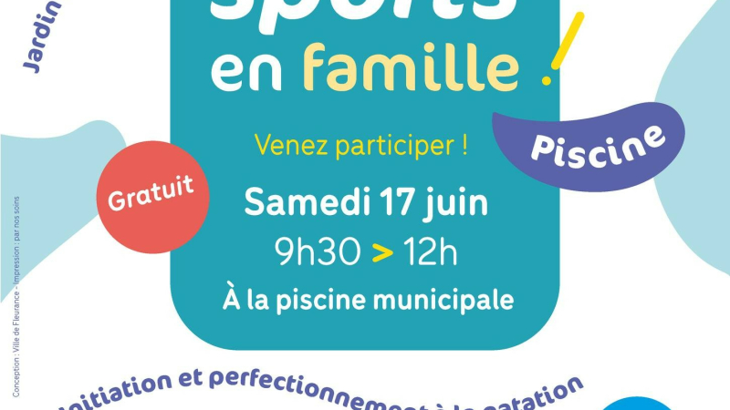 Matinée sports en famille à la piscine de Fleurance