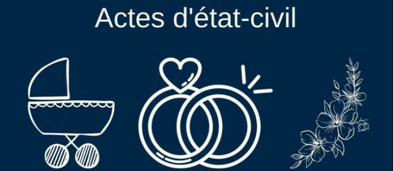 Etat civil semaine 23