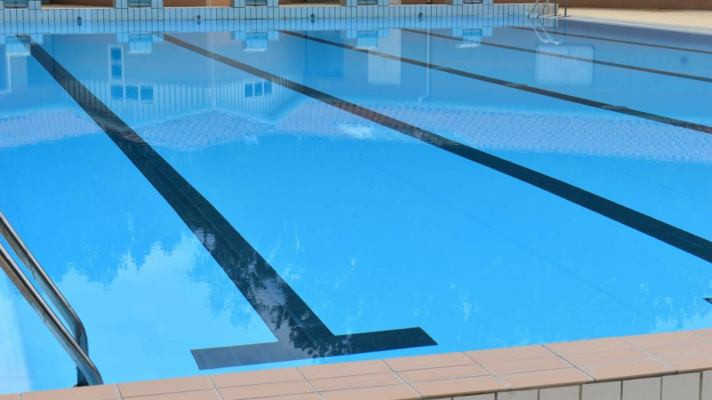 La piscine est ouverte