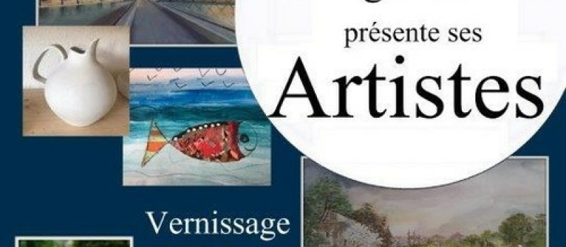 Vernissage de l'expo des "Artistes de l'ABG"