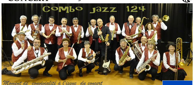 Concert avec  Combo Jazz 124. au profit de la Ligue contre le Cancer