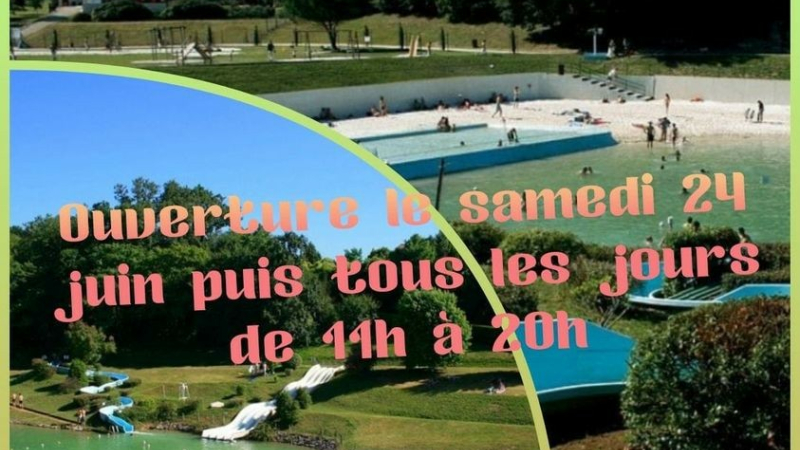 Un sujet local : la base de loisirs de Saint-Clar propose de nouvelles activités !