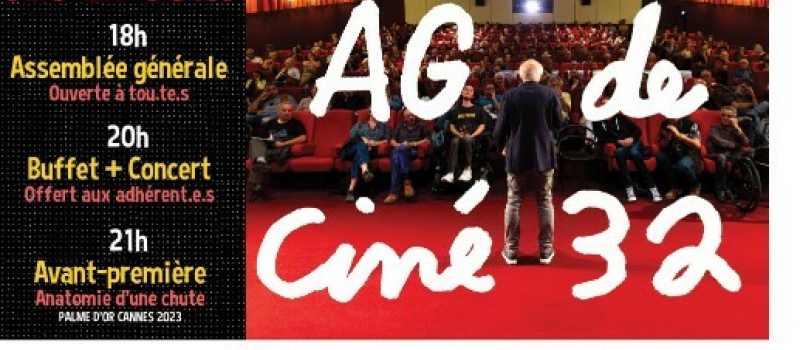 L'AG et les animations  de Ciné 32 pour l'été