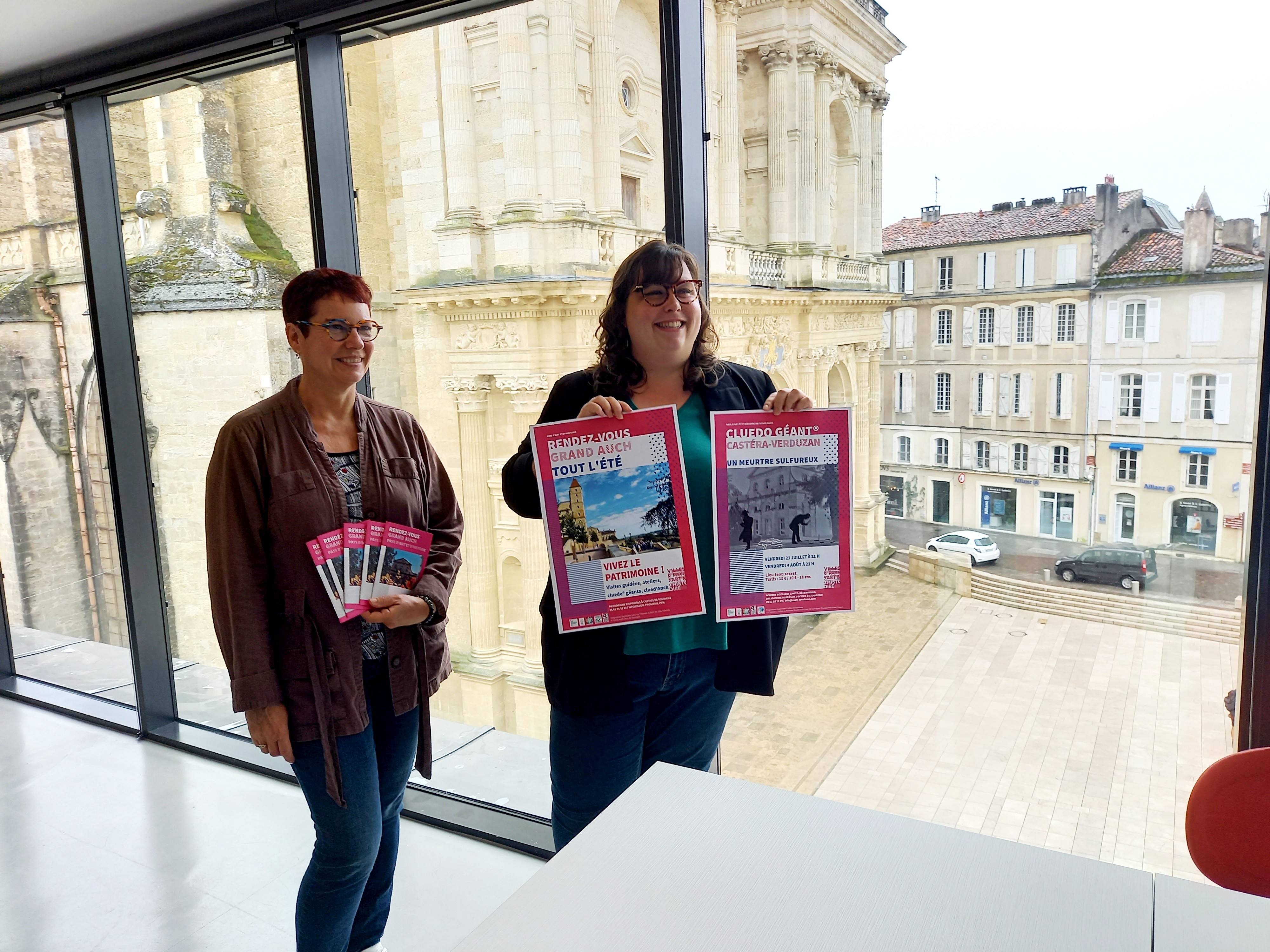 Véronique Mascarenc et Elodie Cattani ont présenté la programmation estivale.