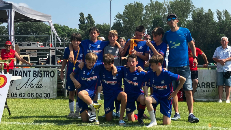 FCM : Les U13 vainqueurs du Tournoi Florian Aujard