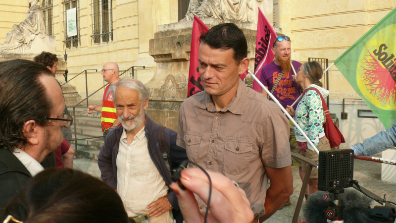 ZAD de l'orchidée : 700 € d'amende avec sursis pour Stéphane Cazaban