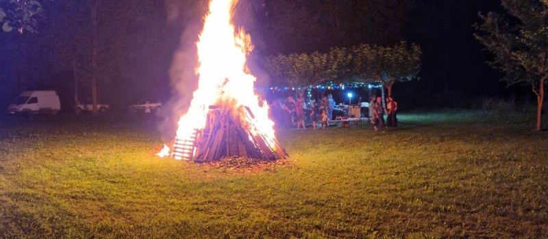 Toujours le même succès pour le feu de la Saint Jean