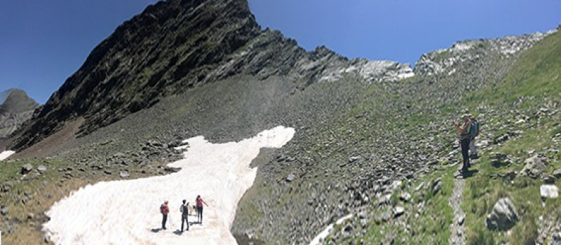 La Marmotte Gersoise s'est échappée dans les Pyrenées.