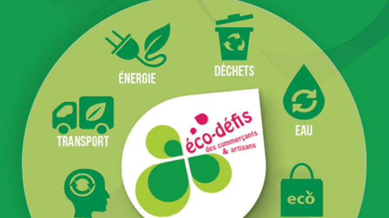 Les éco-défis en Bastides de Lomagne, les efforts faits par des artisans-commerçants récompensés par la Communauté de Communes Bastides de Lomagne