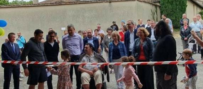 Les Sentiers de Villeneuve (ASDV)  ont inauguré le nouvel espace pédagogique