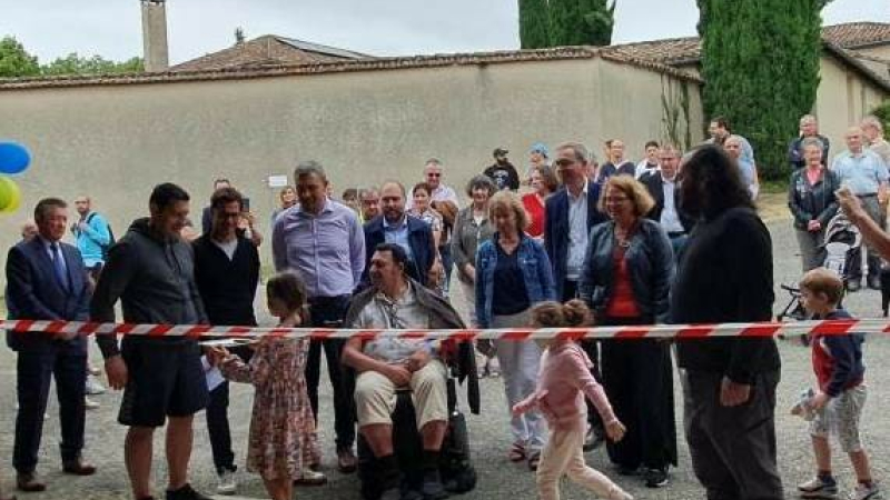 Les Sentiers de Villeneuve (ASDV)  ont inauguré le nouvel espace pédagogique