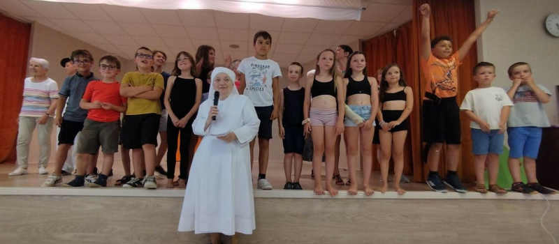 Les enfants de Récup'Art à «Ma Maison» pour un après midi récréatif