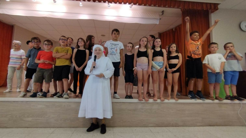 Les enfants de Récup'Art à «Ma Maison» pour un après midi récréatif
