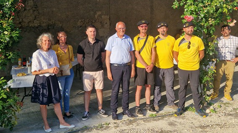 Les champions à l'honneur