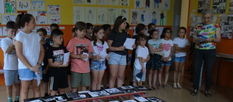Les élèves de CE2-CM1 de l'école de Duran ont procédé à la restitution du fabuleux projet "Création en cours"