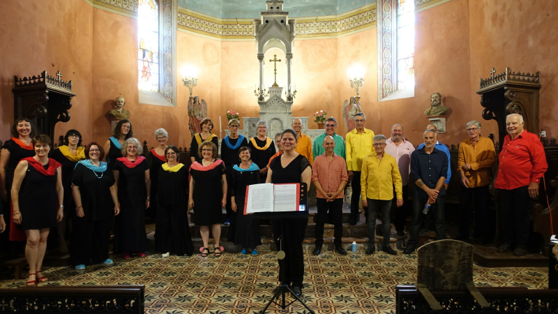 L'Escale vocale Musiques du Monde, une chorale qui a fait voyager un public séduit