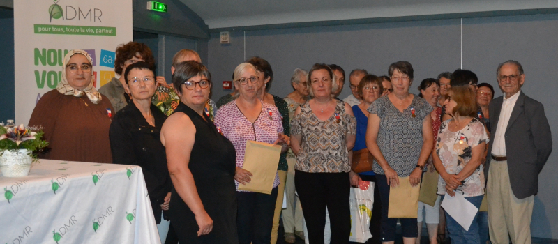 Assemblée Générale de l'ADMR et remise de médailles du travail