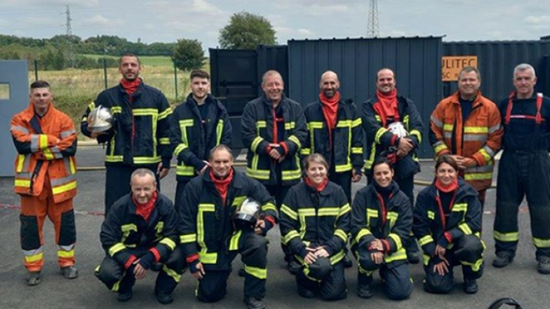 Police nationale et municipale échangent avec le SDIS 32
