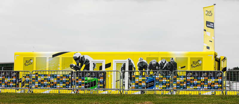 Tous les podiums du Tour de France à Nogaro le 4 juillet 2023