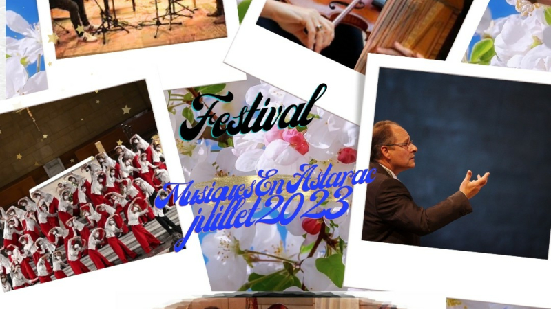 Festival de "Musiques En Astarac", programmé par Christian Nadalet