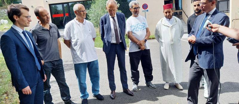Face aux actes de vandalisme contre la mosquée, le préfet du Gers, le procureur et le maire d'Auch apportent leurs soutiens aux fidèles musulmans