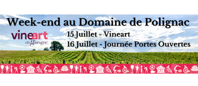 Vineart au Domaine de Polignac !