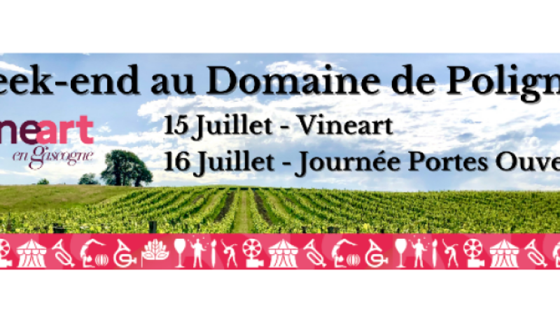 Vineart au Domaine de Polignac !