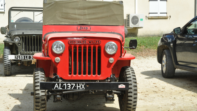 Exposition de véhicules de collection avec le Jeep Club d'Artagnan pour le 14 juillet !