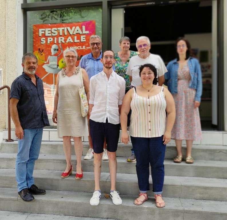 Laura Soucek, Marc Fouilland de l'Adda ont reçu les organisateurs des festivals