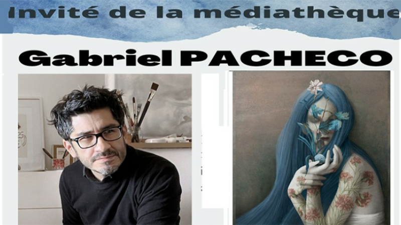 Gabriel Pacheco invité pour le Grand Dessin