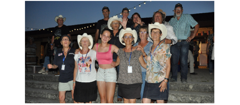 Réussite du festival de country : bravo aux bénévoles !