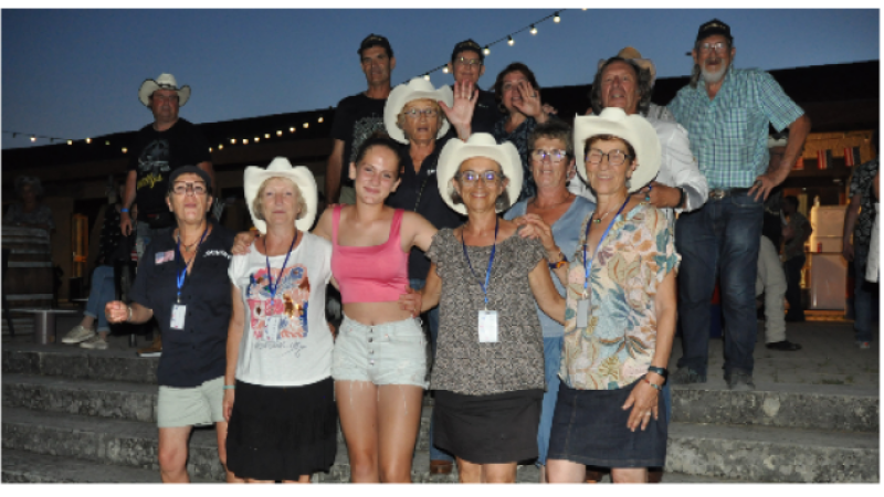 Réussite du festival de country : bravo aux bénévoles !