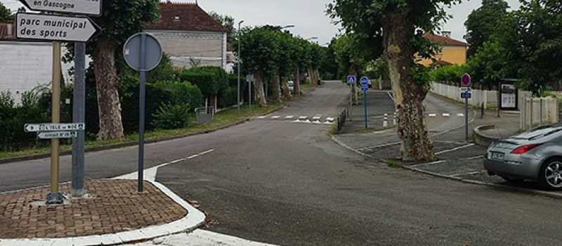 L’avenue Jean d’Antras partiellement en sens unique