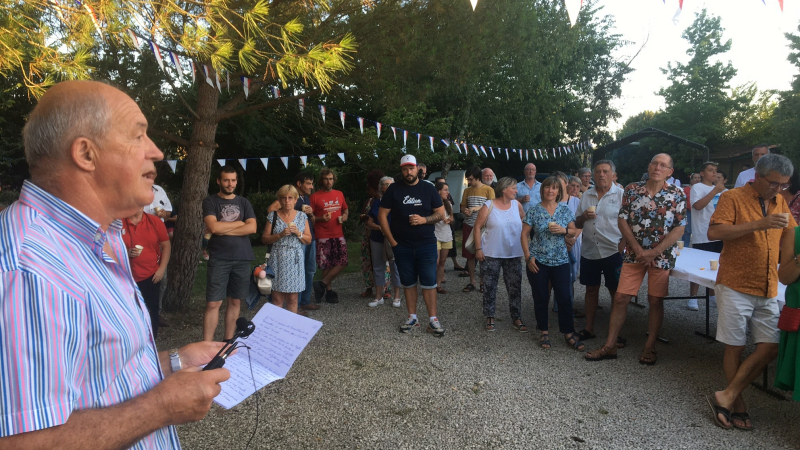 Le village célèbre toujours agréablement le 14 juillet