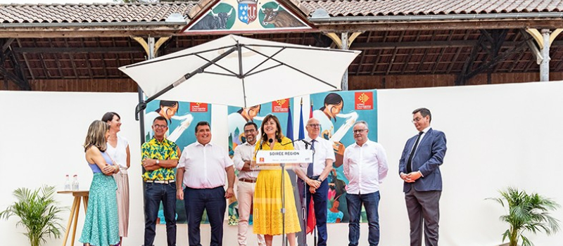 Inauguration Jazz in Marciac - Sud de France