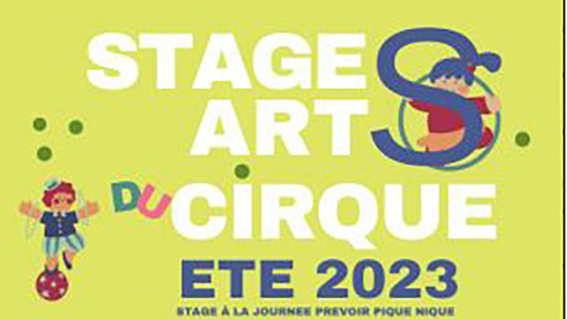 Stage de cirque pour jeunes