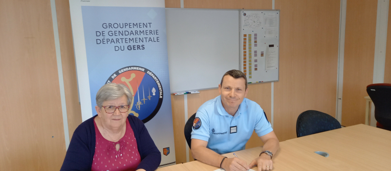 Gendarmerie et Générations mouvement ont renouvelé leur convention où la cyber fait son entrée
