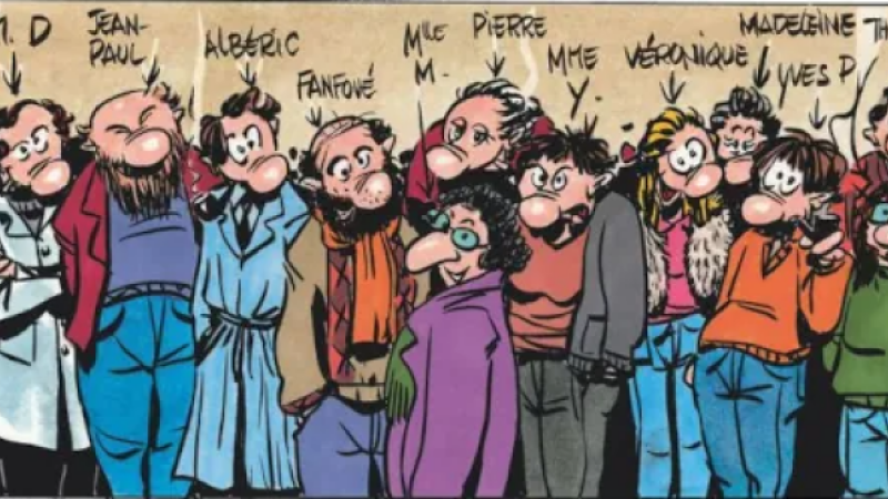 Albert Algoud en séance de dédicace samedi à la Placita !