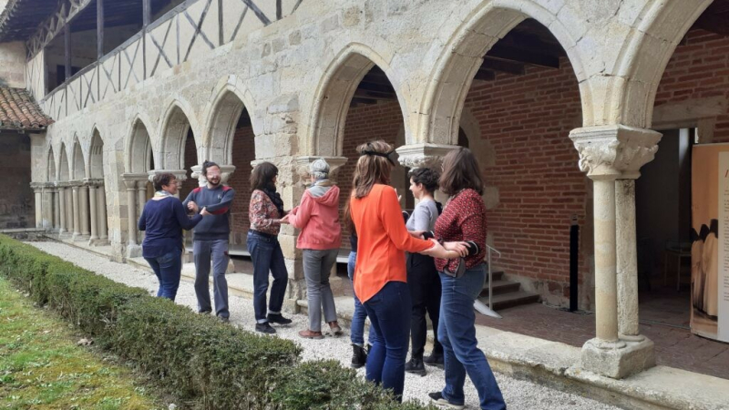 Abbaye de Flaran : J’aime pas les visites guidées mais ça j’aime bien !