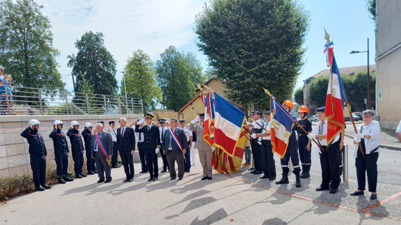 Hommage aux soldats des trois régiments gersois qui furent mobilisés les 2 et 4 août 1914.