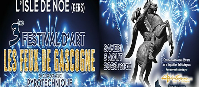 Les feux de Gascogne font revivre d'Artagnan