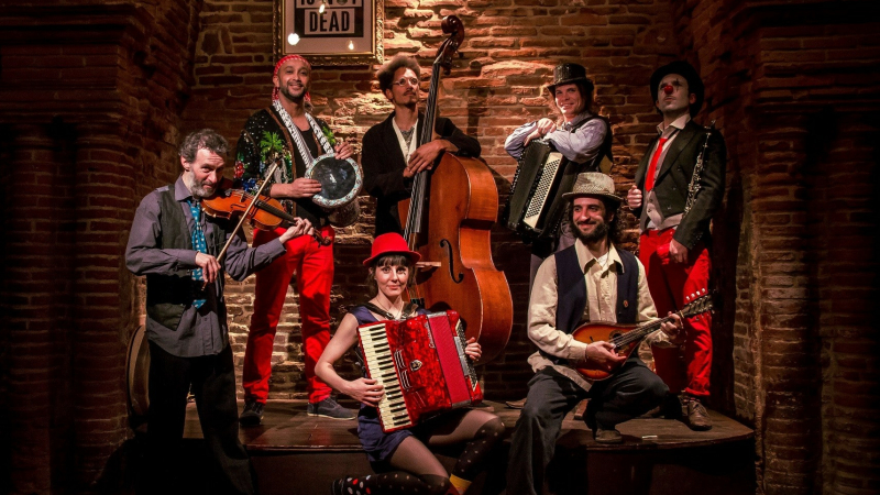 Le deuxième concert des guinguettes de l’été avec Le groupe l'Esbrouf