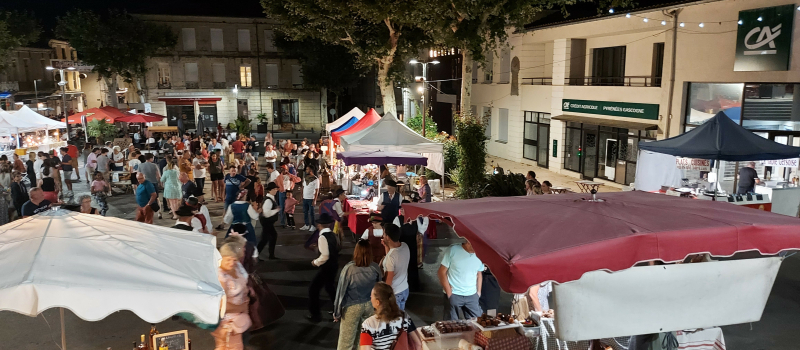 Troisième marché de nuit de la saison ce soir !